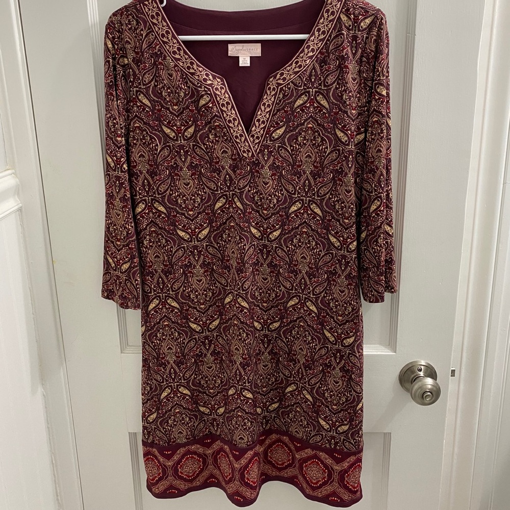 MAGNOLIA GRACE
Zuri Embroidered Detail Knit Dress